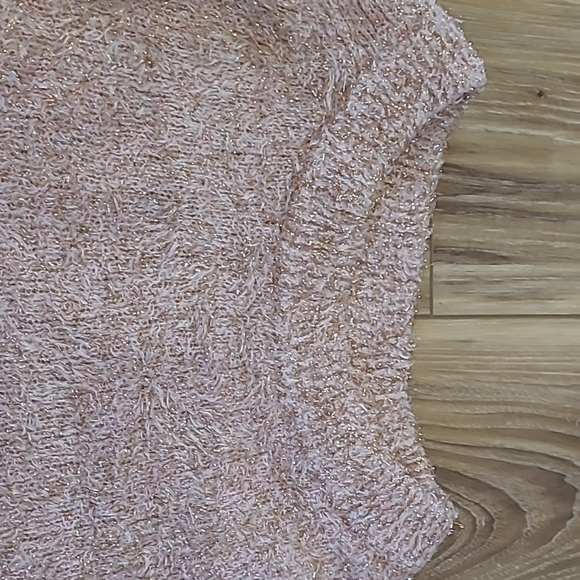 Loft Pink Crew Neck Sweater - Picture 5 of 8